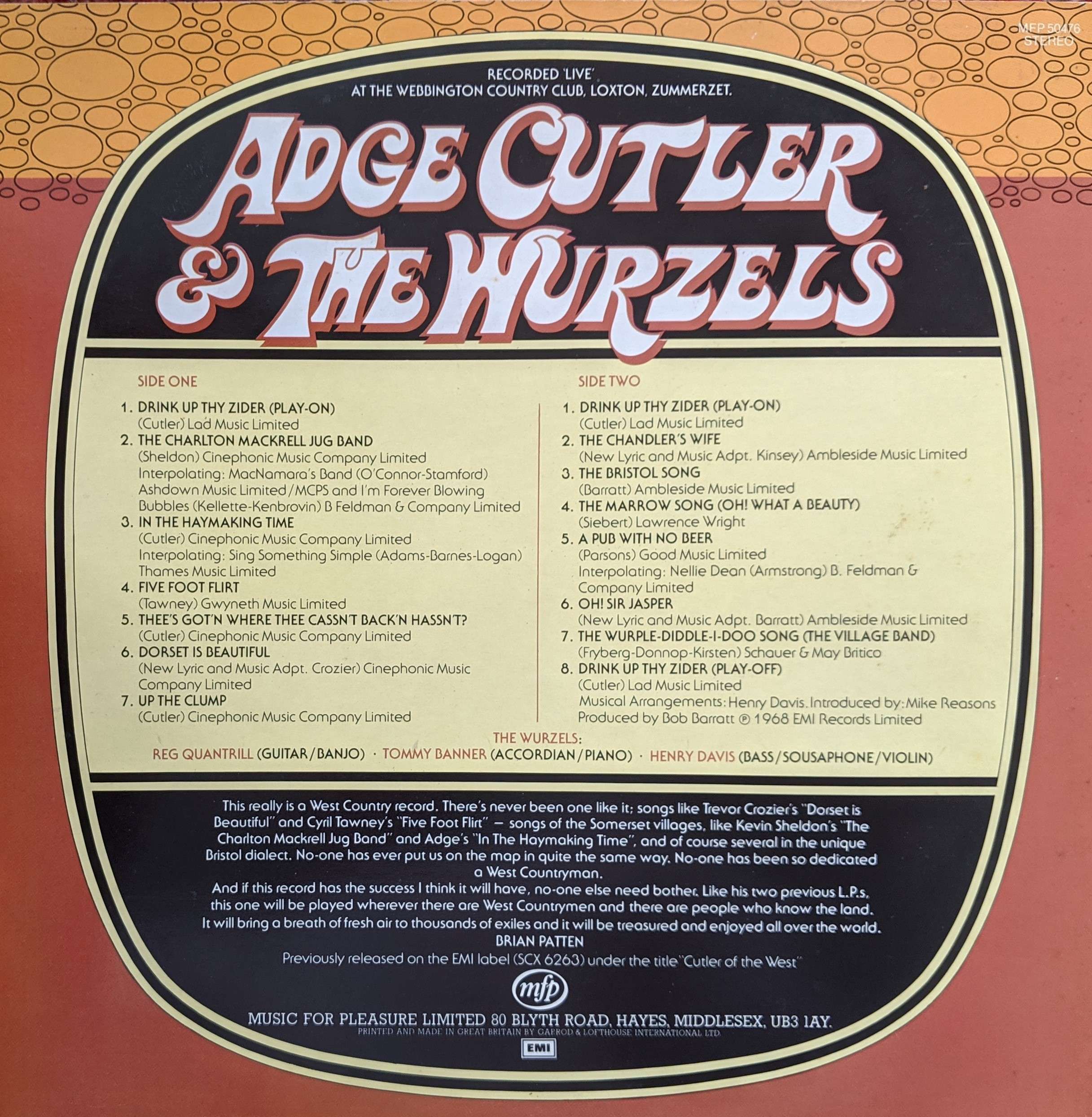 The Wurzels Archives