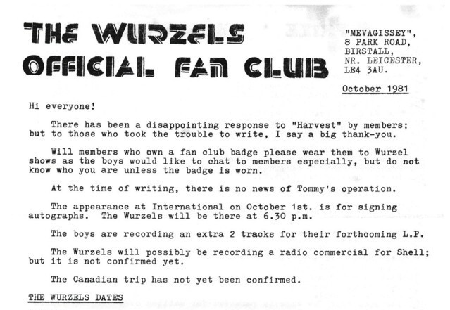 The Wurzels Archives